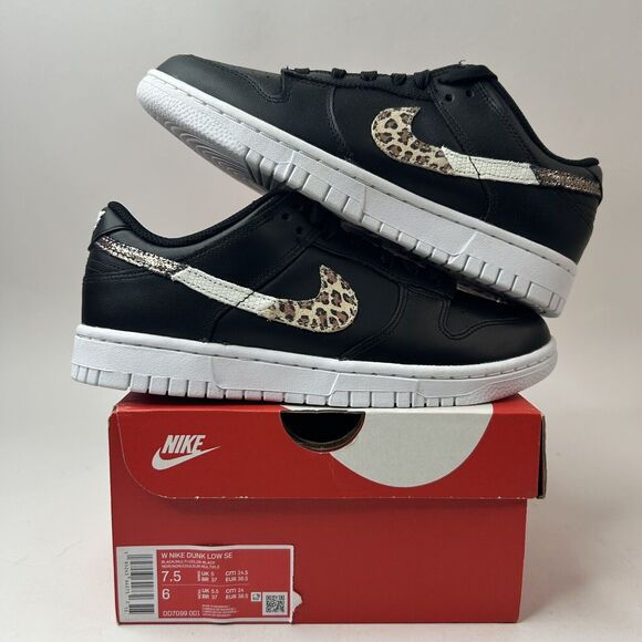 Nike Dunk Low SE WMNS Primal “Black Animal Safari” 2023